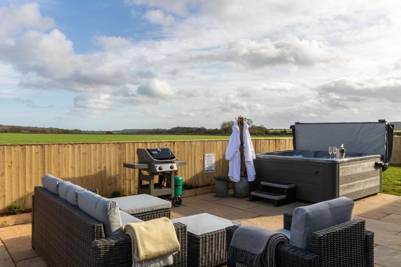 The View, Broxa - Luxury Lodge - Yorkshire Coast Scarborough Exteriör bild