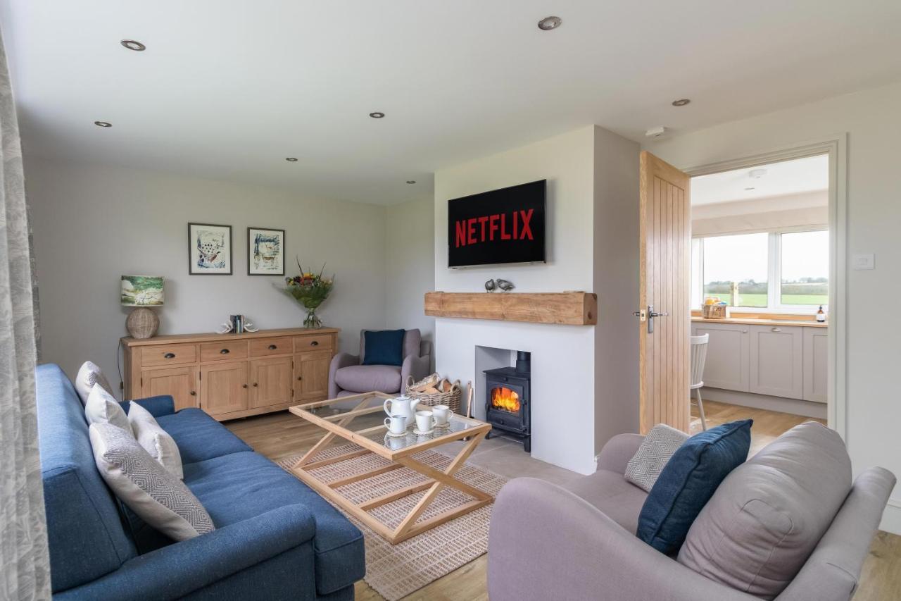 The View, Broxa - Luxury Lodge - Yorkshire Coast Scarborough Exteriör bild